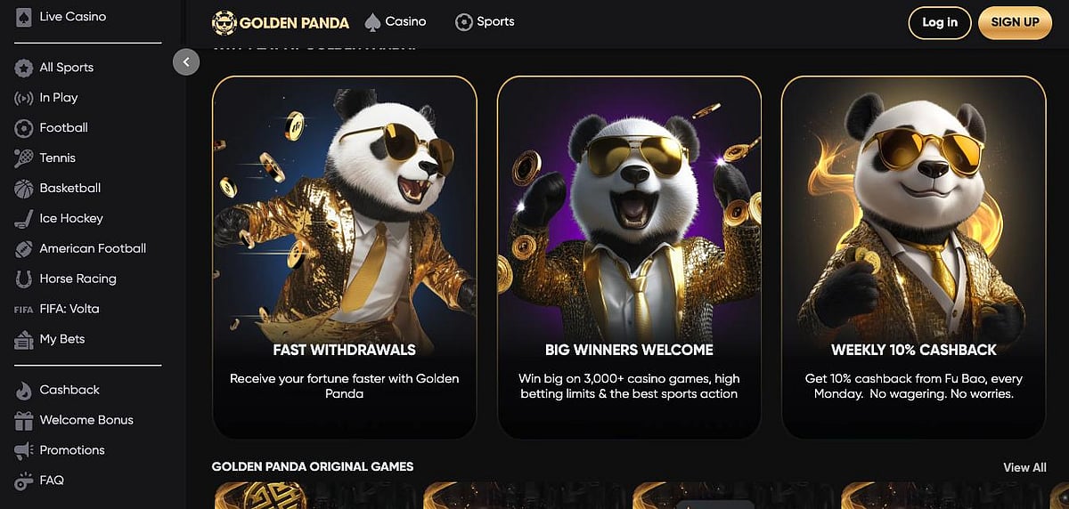 Golden Panda
