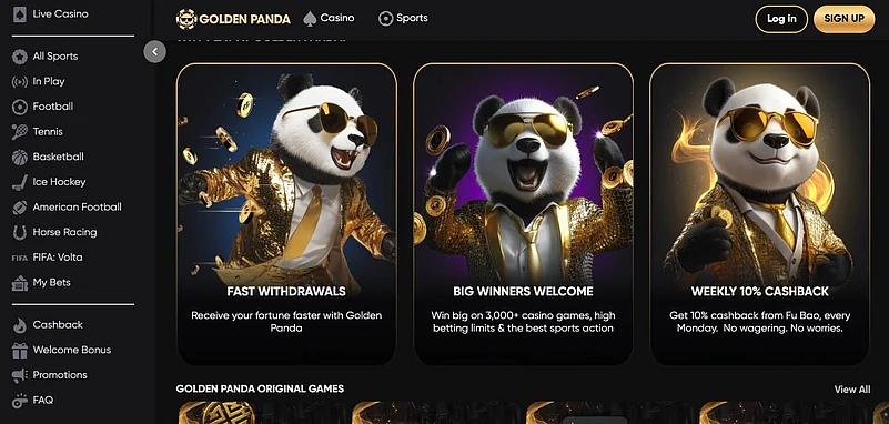 Golden Panda