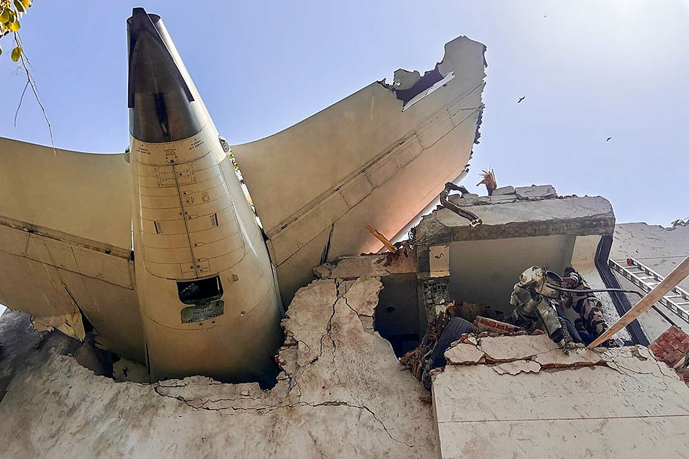 Plane Crash In Ahmadabad