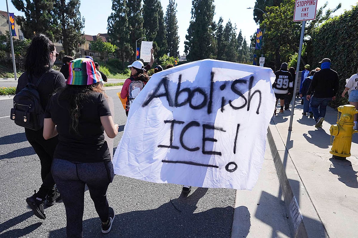 Protests against ICE & Trump's Immigration Raids