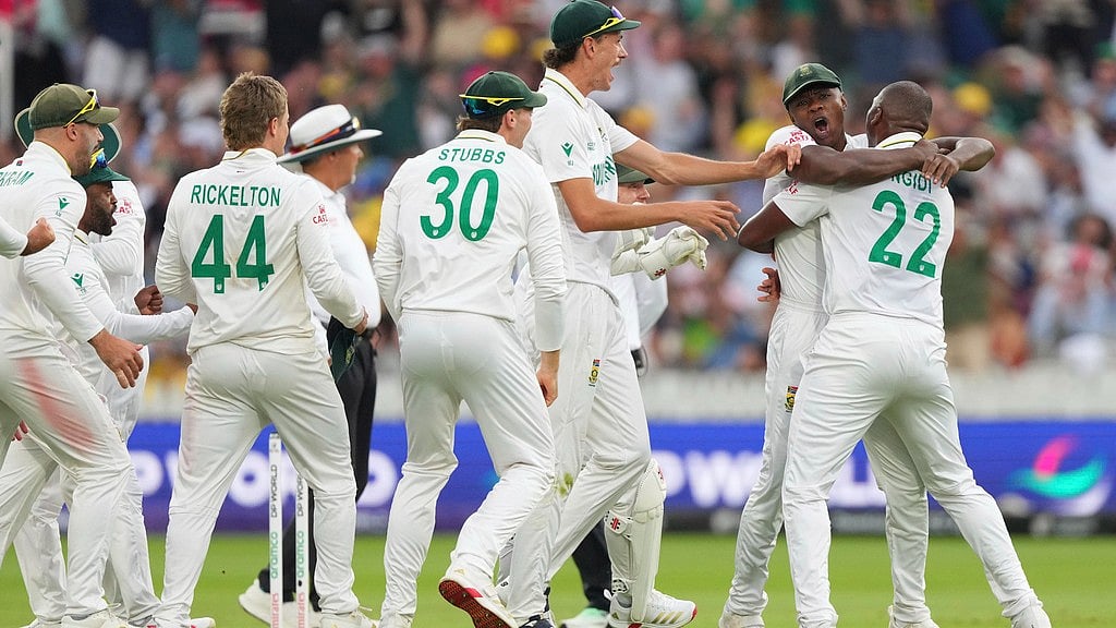 AP : ICC WTC Final 2025 Day 2, SA vs AUS Highlights: Australia take on South Africa at Lord's.