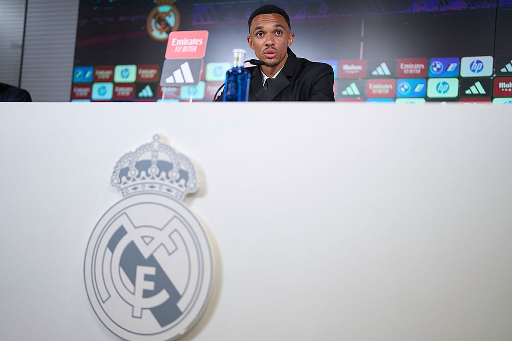 Soccer Real Madrid Trent Alexander-Arnold
