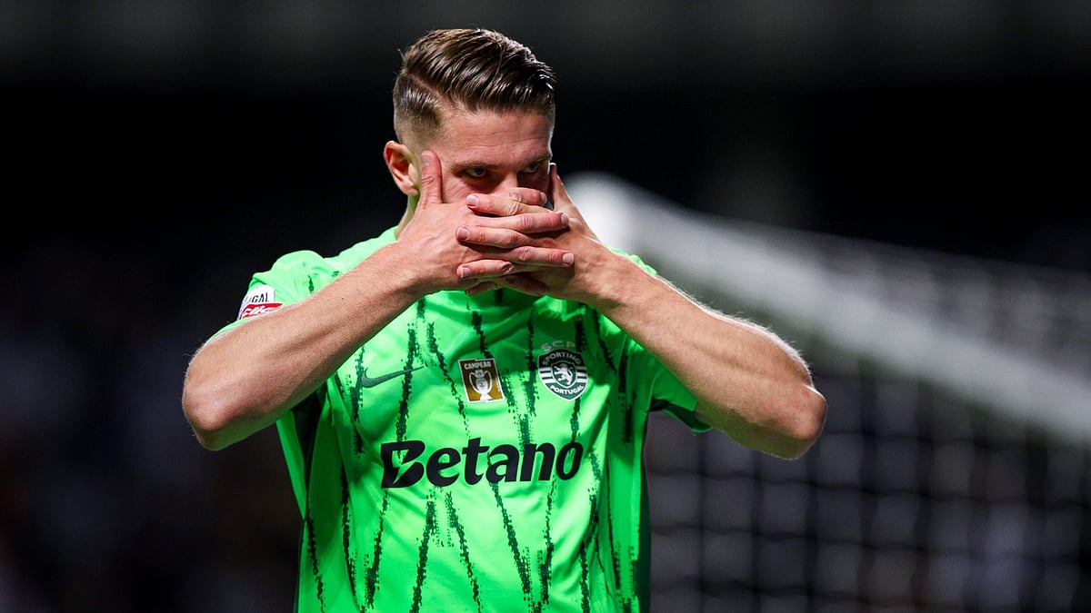 Viktor Gyokeres joined Sporting from Coventry City in 2023, and the Swede has scored 97 goals in 102 appearances for the Portuguese outfit across all competitions. - null