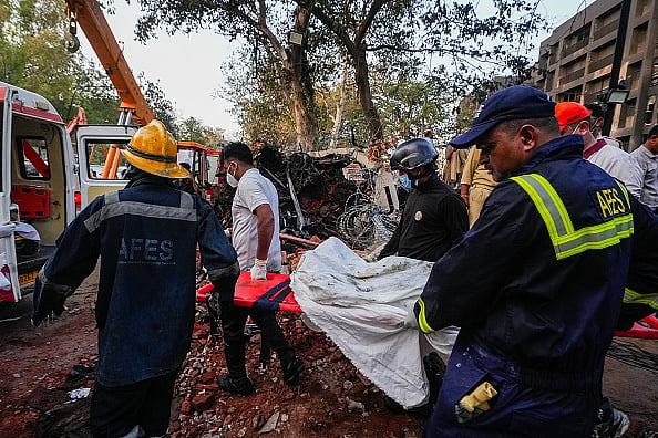 Saurabh Sirohiya/NurPhoto via Getty Images) : An Air India Boeing 787-8 Dreamliner, with 232 passengers and 10 crew members and pilots on board, had crashed shortly after taking off from Ahmedabad airport.