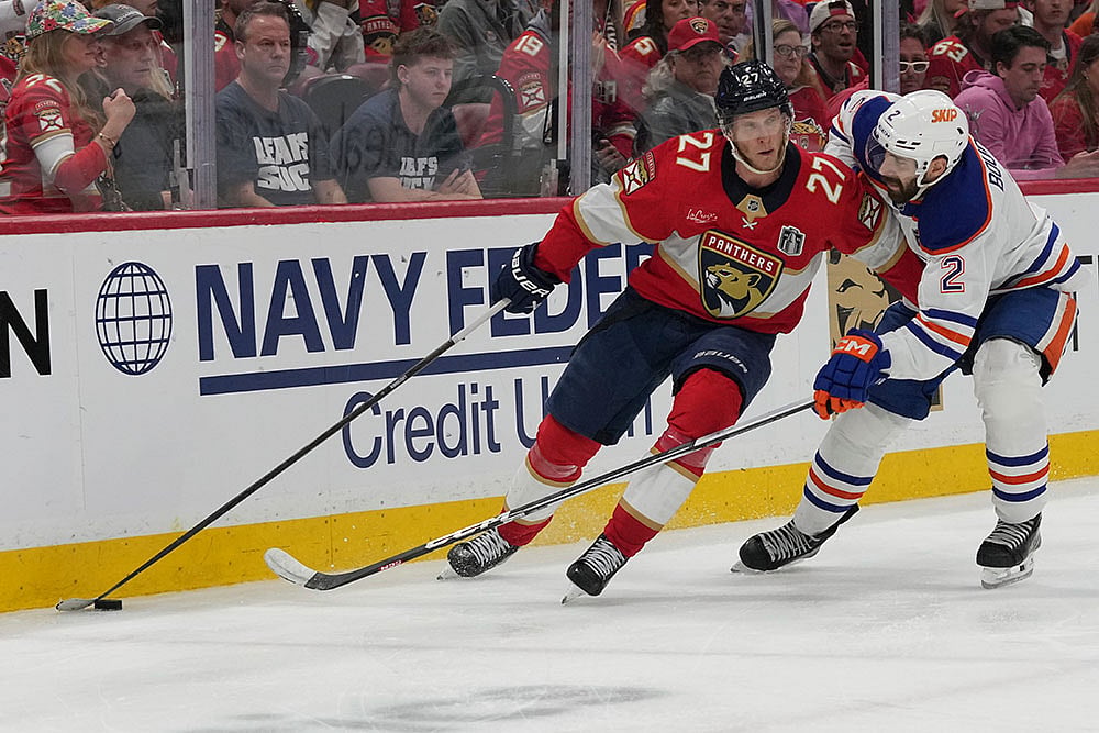NHL hockey Stanley Cup: Florida Panthers vs Edmonton Oilers