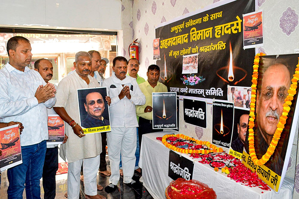 Ahmedabad plane crash: Tribute to victims