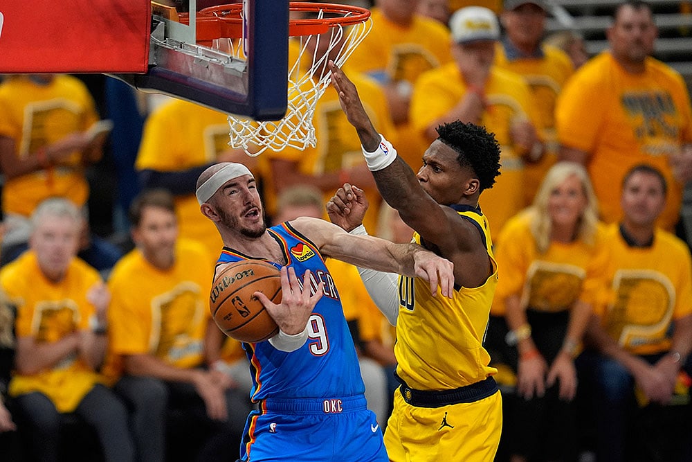 NBA Basketball: Oklahoma City Thunder vs Indiana Pacers