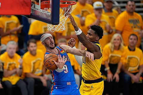 NBA Basketball: Indiana Pacers vs Oklahoma City Thunder