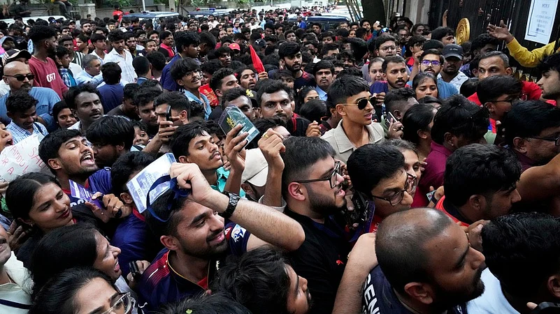 Bengaluru stampede IPL 2025 AP photo