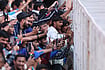 Reel-ing Them In: Cricket In The Age Of Social Media Photo by Michael Steele/Getty Images : AHMEDABAD, INDIA - FEBRUARY 12: India supporters try to get the attention of the England players next to the tunnel during the 3rd ODI match between India and England at Narendra Modi Stadium on February 12, 2025 in Ahmedabad, India.