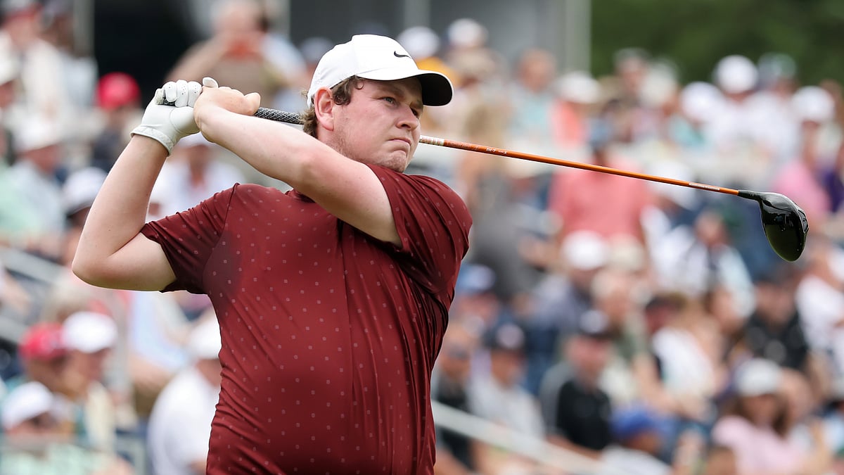 Robert MacIntyre at the U.S. Open