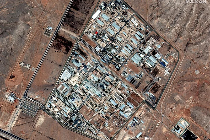 Israel Iran Mideast Wars; Isfahan enrichment facility in Iran