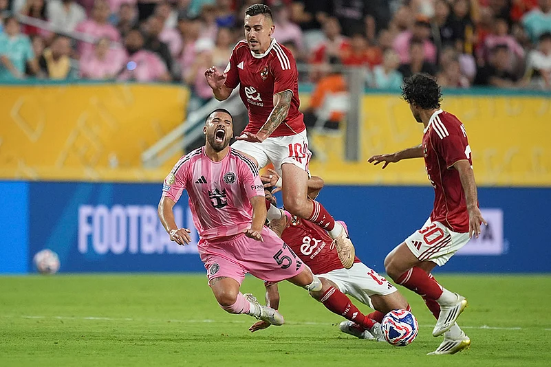 Marcelo Weigandt Al Ahly Vs Inter Miami FIFA Club World Cup 2025 Hard Rock Stadium AP Photo
