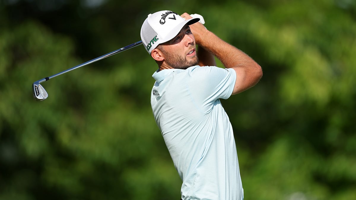 U.S. Open leader after third round, Sam Burns