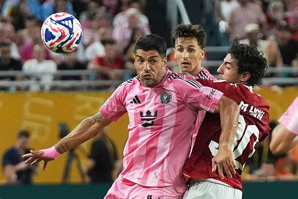 Luis Suarez Al Ahly Vs Inter Miami FIFA Club World Cup 2025 Hard Rock Stadium AP Photo