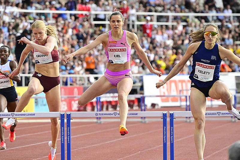 Sweden Athletics Diamond League; womens 400m hurdles; Moa Granat
