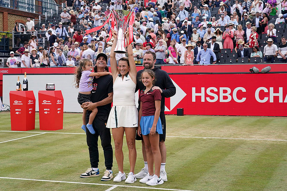 Queens Club Championships Final 2025 Tatjana Maria Vs Amanda Anisimova tennis pics4