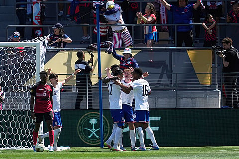 Concacaf Gold Cup Soccer Match: Trinidad And Tobago vs USA