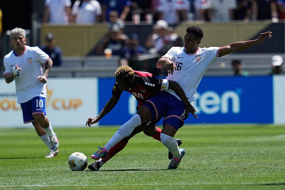Concacaf Gold Cup Soccer Match: Trinidad And Tobago vs USA