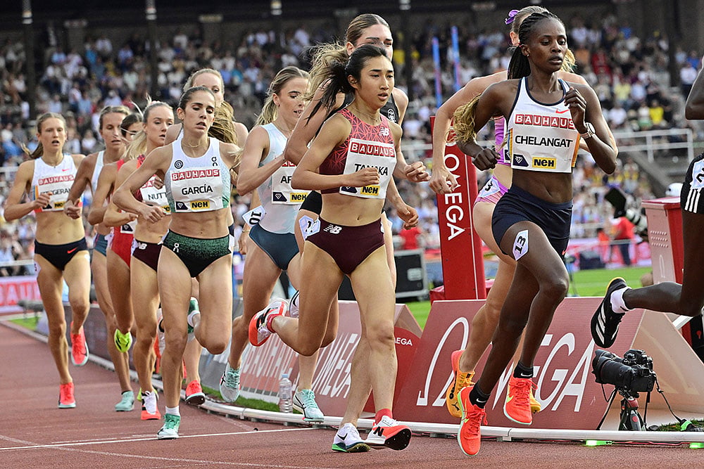 Sweden Athletics Diamond League; womens 3000 m; Nozomi Tanaka