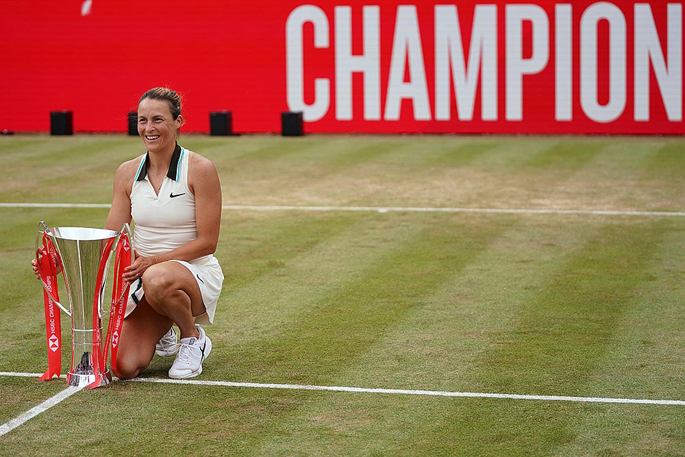 Queens Club Championships Final 2025 Tatjana Maria Vs Amanda Anisimova tennis pics5
