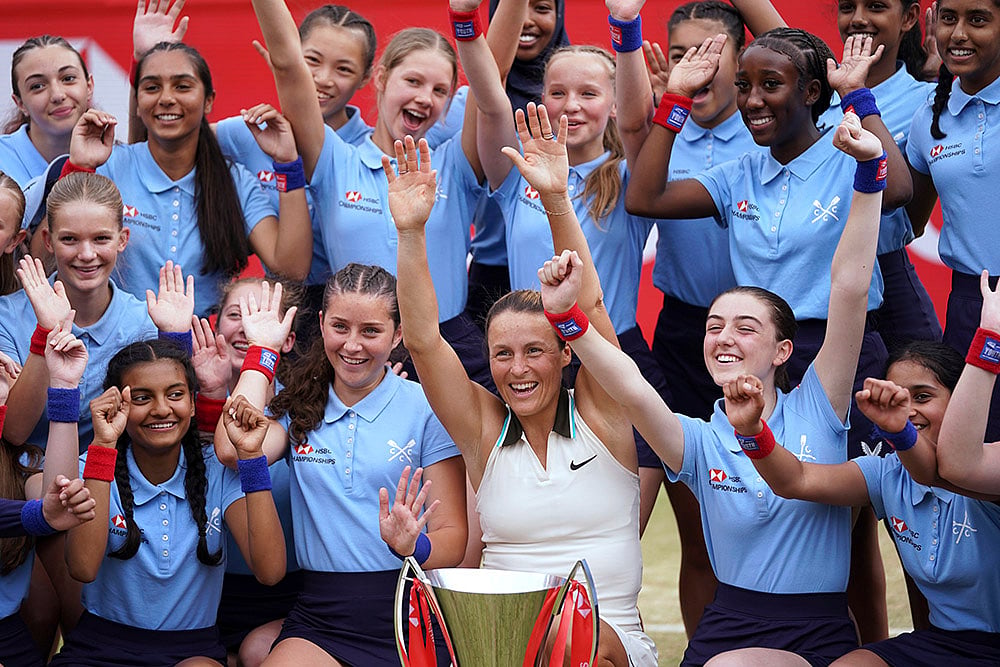 Queens Club Championships Final 2025 Tatjana Maria Vs Amanda Anisimova tennis pics 3