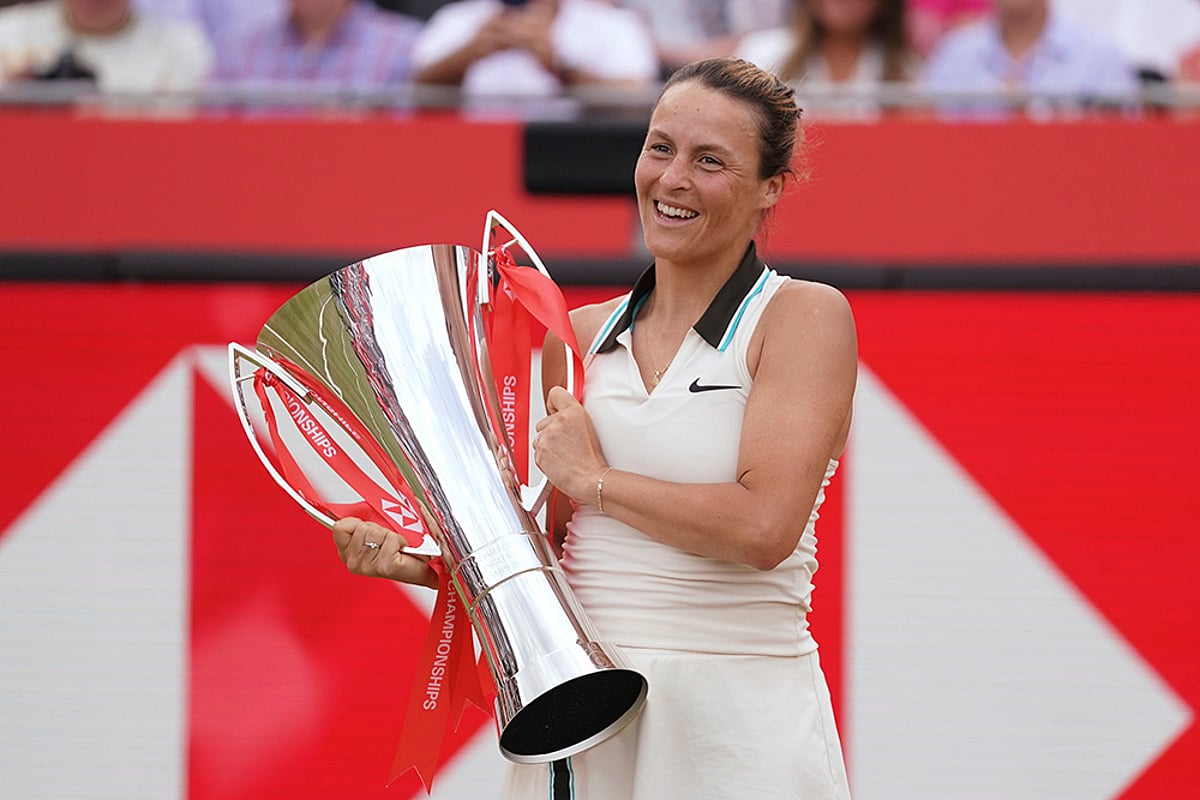 Queen's Club Championships Final 2025 Tatjana Maria Vs Amanda Anisimova tennis pics1