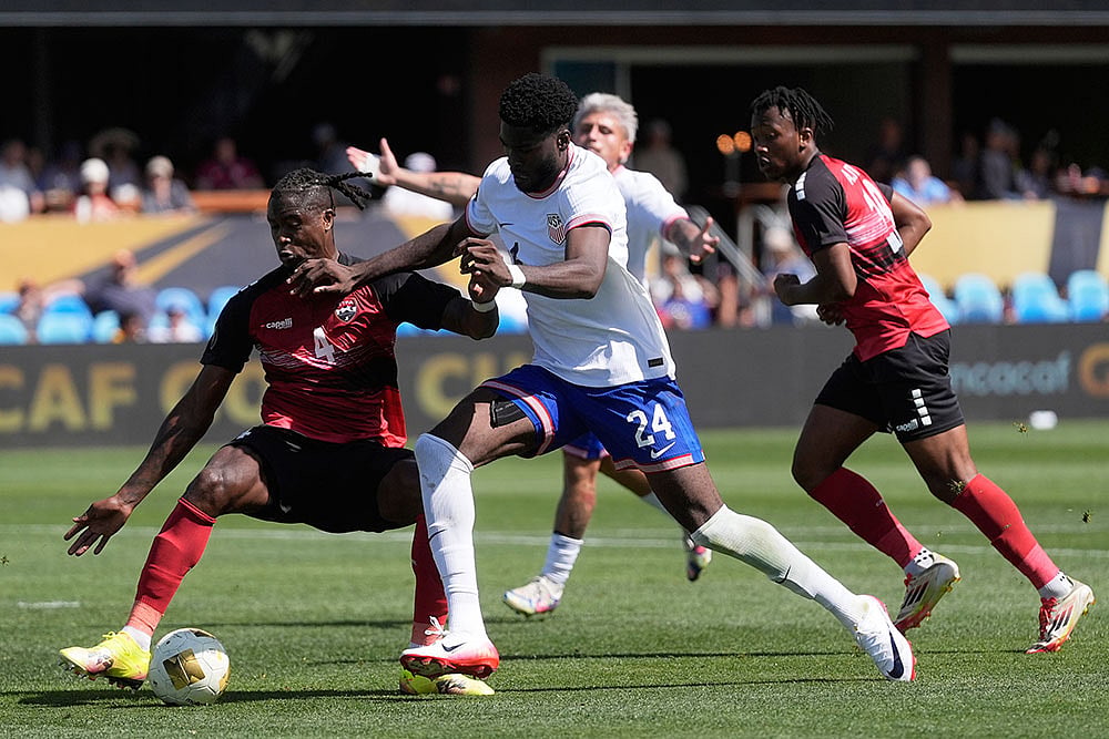 Gold Cup USA Trinidad And Tobago Soccer