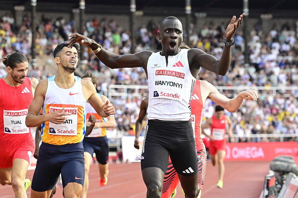 Sweden Athletics Diamond League; mens 800m; Emmanuel Wanyonyi 
