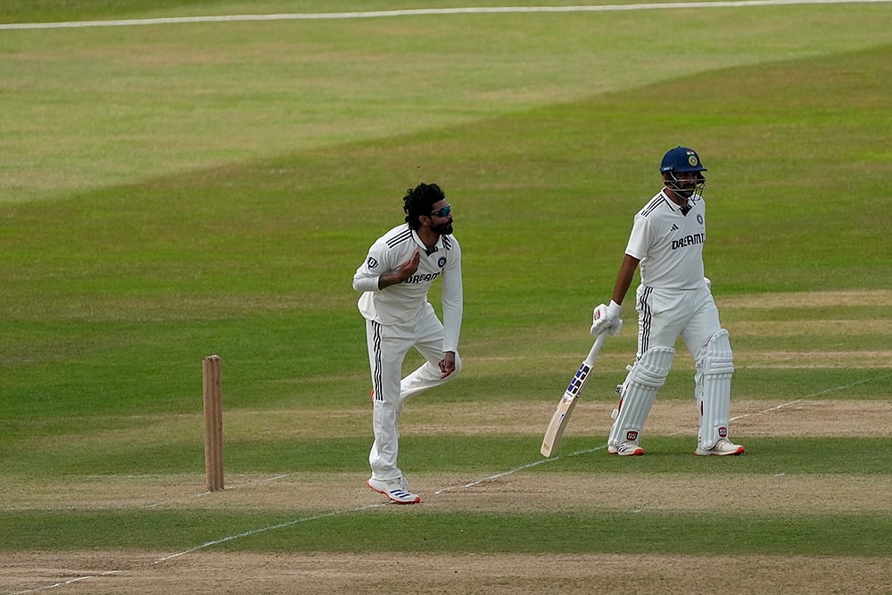 Indias England test tour, India Vs India A Warm-Up match photos; Ravindra Jadeja