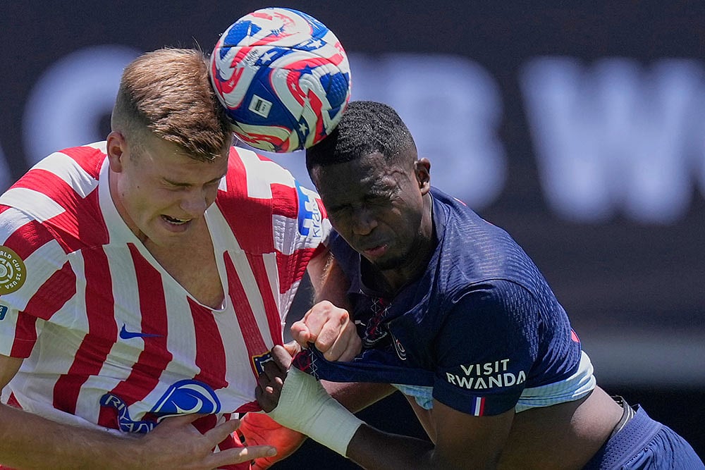 CWC Atletico Madrid PSG Soccer: Atletico Madrid vs Paris Saint-Germain