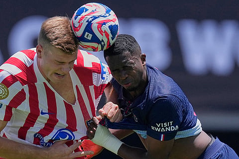 CWC PSG Atletico Madrid Soccer: Paris Saint-Germain vs Atletico Madrid