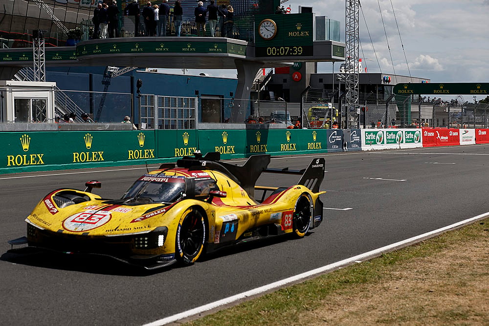 France The 24 hours of Le Mans endurance auto racing; Robert Kubica of Poland