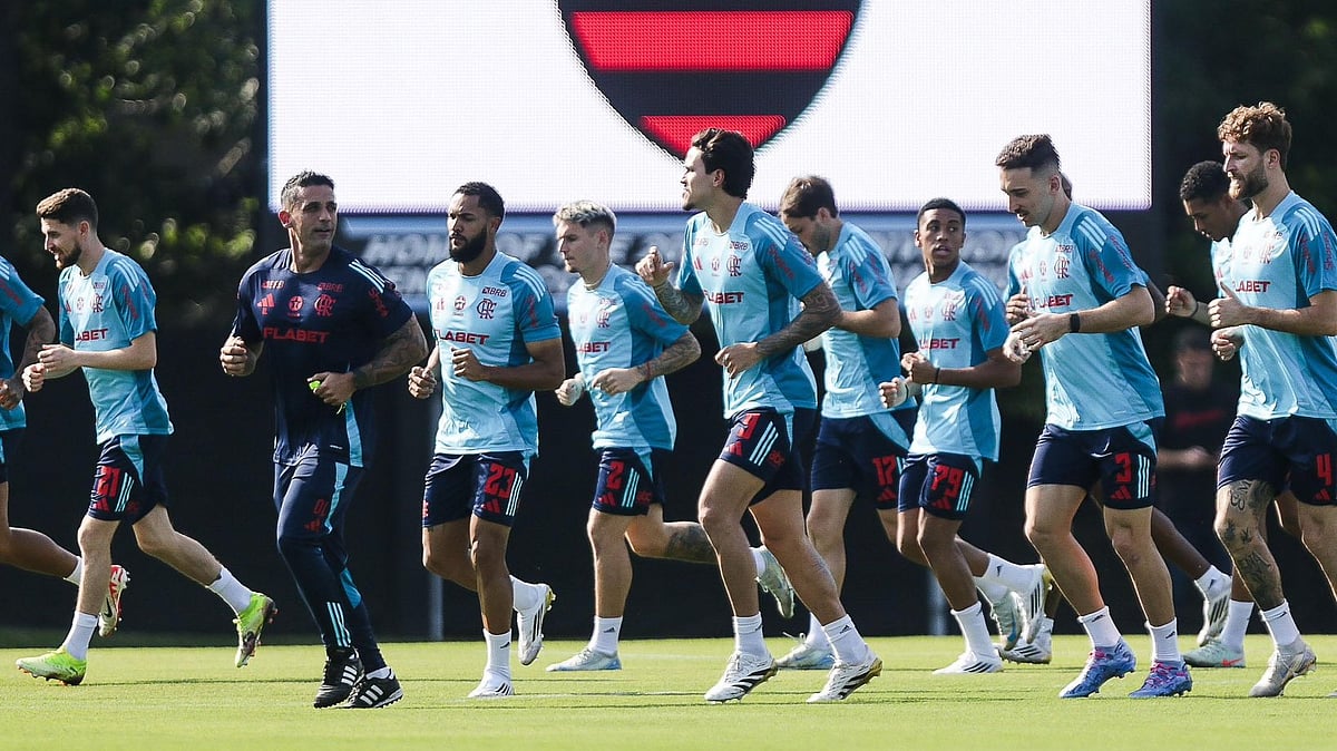 Flamengo club training