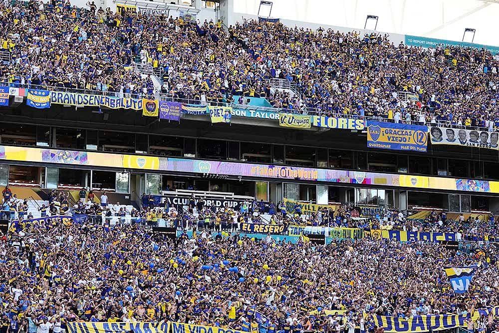  Boca Juniors vs Benfica FIFA Club World Cup 2025 Group C match AP Photo