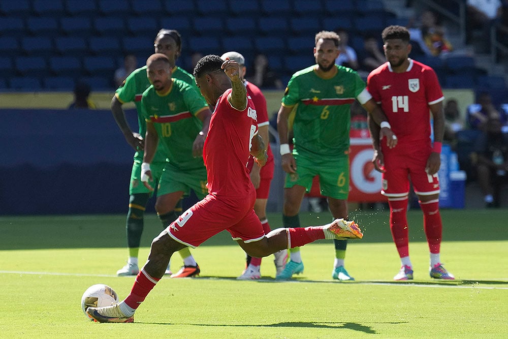 CONCACAF Gold Cup Soccer Group C match Panama vs Guadeloupe Eduardo Guerrero 