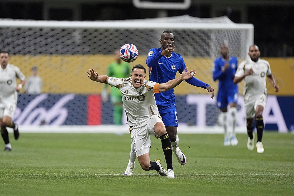 Aaron Long Chelsea vs Los Angeles FC FIFA Club World Cup 2025 Group D match AP Photo