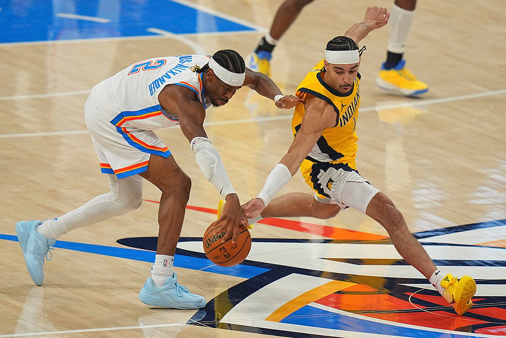 NBA Finals game 5 Oklahoma City Thunder vs Indiana pacers: Andrew Nembhard