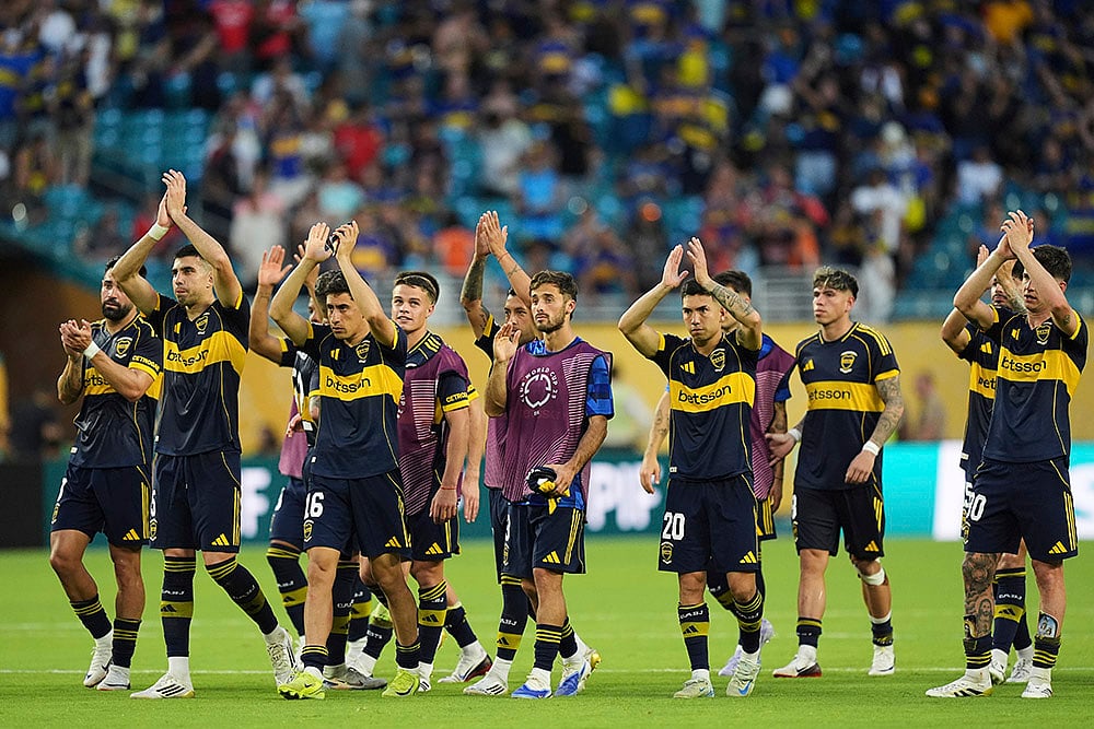 Boca Juniors vs Benfica FIFA Club World Cup 2025 Group C match AP Photo