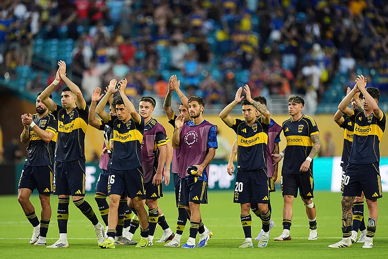 Boca Juniors vs Benfica FIFA Club World Cup 2025 Group C match AP Photo