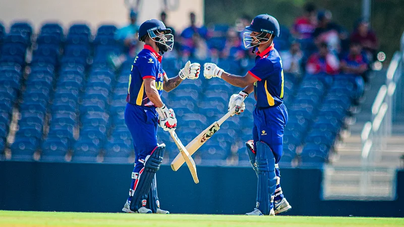 Nepal vs Netherlands, Scotland Tri-Nation T20I Series 205: Rohit Paudel and Dipendra Singh Airee X