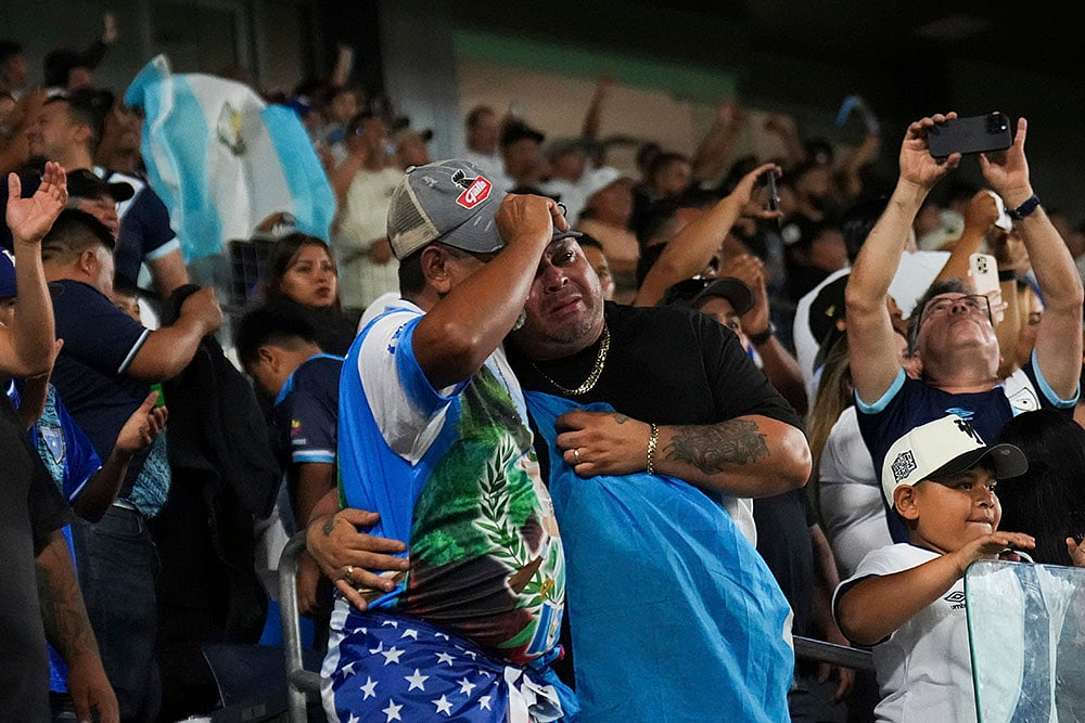 CONCACAF Gold Cup Soccer Group C match Jamaica vs Guatemala pics