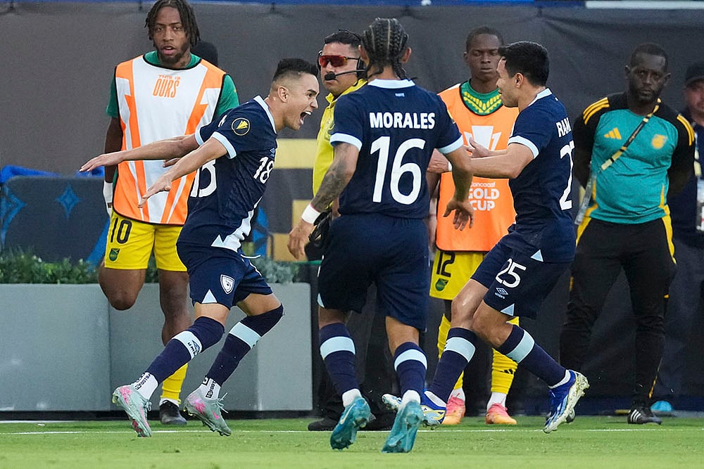 CONCACAF Gold Cup Soccer Group C match Jamaica vs Guatemala: Oscar Santis