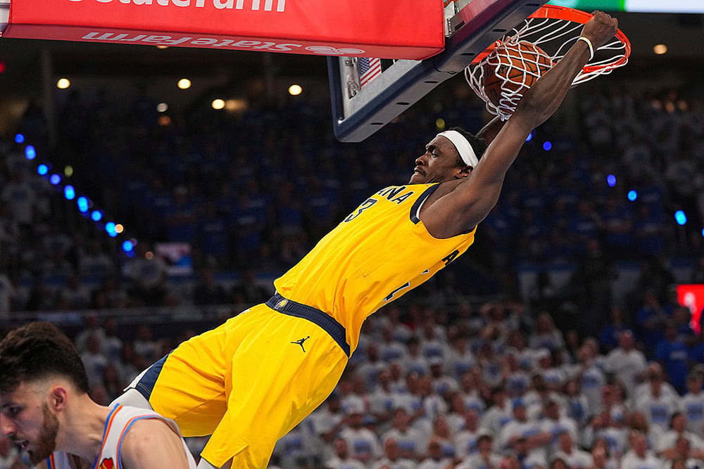NBA Finals game 5 Oklahoma City Thunder vs Indiana pacers: Pascal Siakam