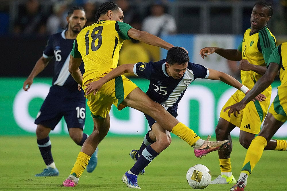 CONCACAF Gold Cup Soccer Group C match Jamaica vs Guatemala: Kevin Ramirez