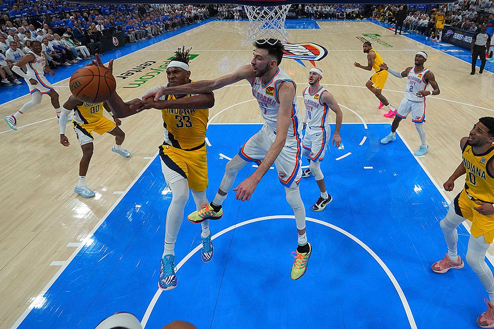 NBA Finals game 5 Oklahoma City Thunder vs Indiana pacers: Myles Turner