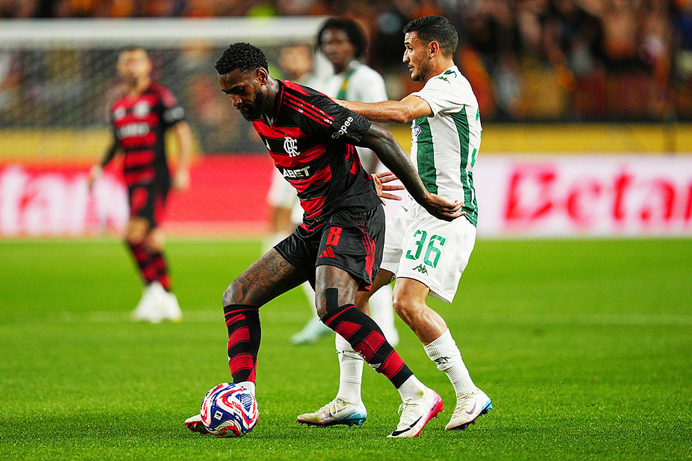 Fifa Club World Cup group D soccer match Flamengo vs ES Tunisie: Gerson