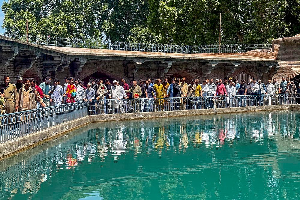 Pahalgam attack: Tourist spots reopen in J&K;  Verinag Mughal Garden