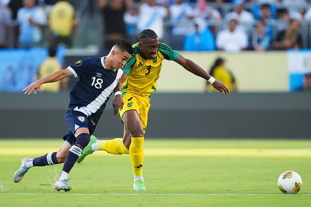 CONCACAF Gold Cup Soccer Group C match Jamaica vs Guatemala: 