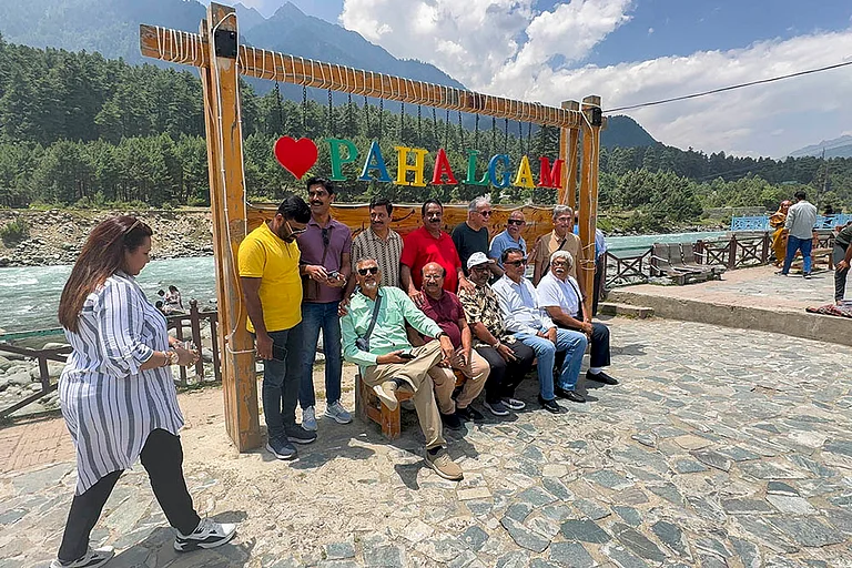 J&K Tourism: Phalagam Tourism Repone - | Photo: PTI